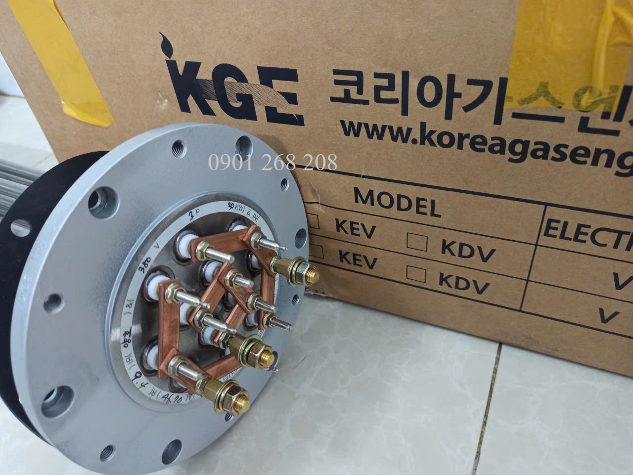 Heater 30kW của máy hóa hơi KGE KEV-200